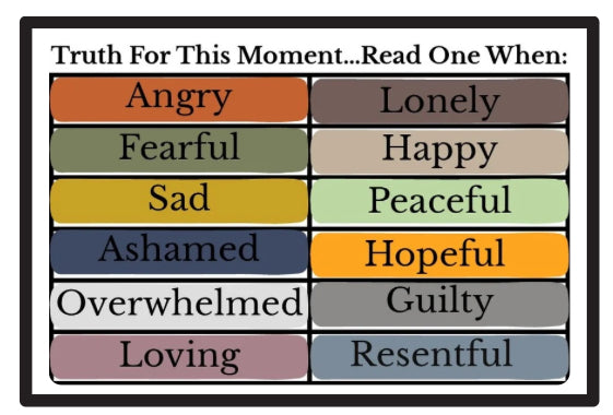 Emotion-Themed Scripture Cards