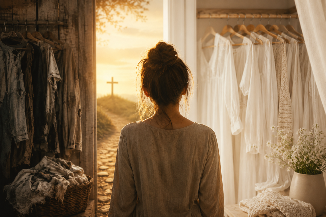The Girl And Her God: New Clothes And Crosses