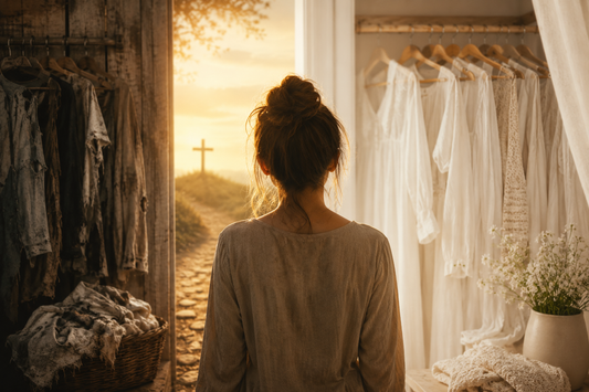 The Girl And Her God: New Clothes And Crosses