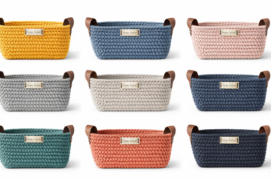 Herringbone Baskets