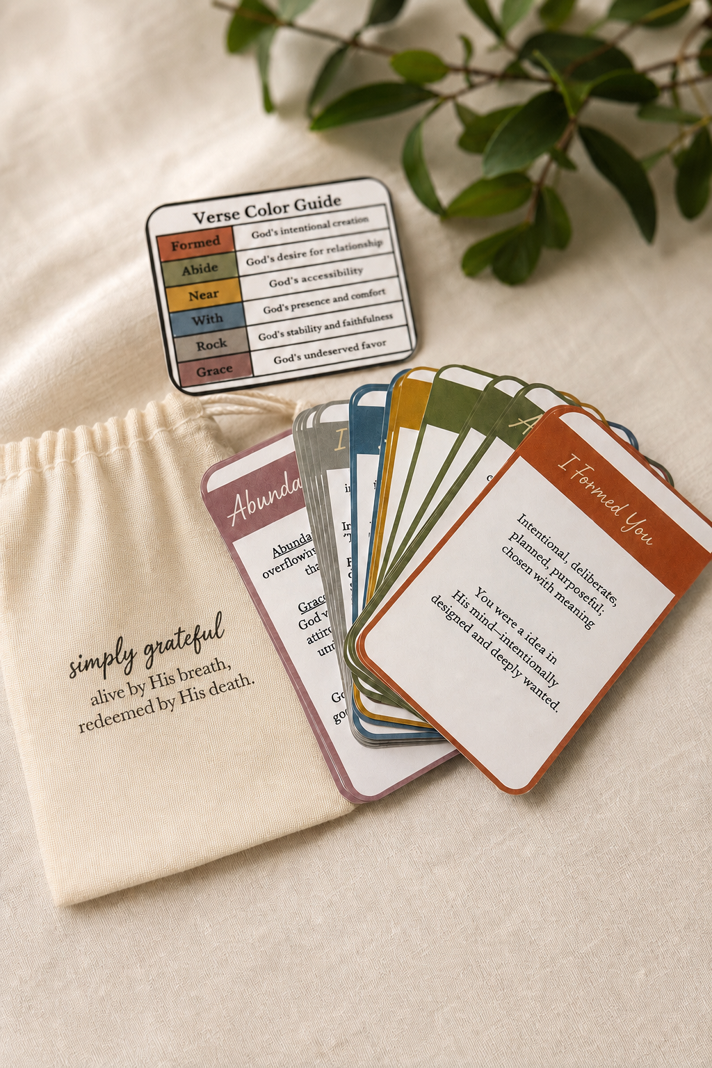 Down to Earth Verse Card Set