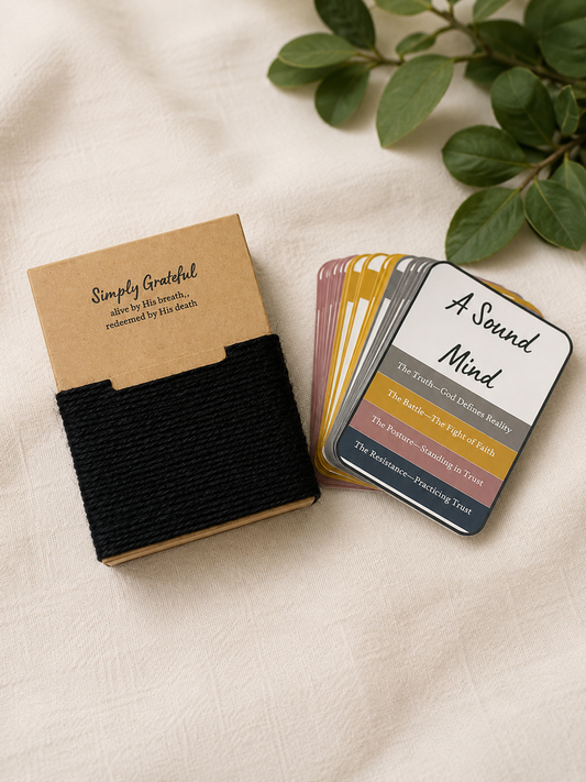 A Sound Mind Verse Cards