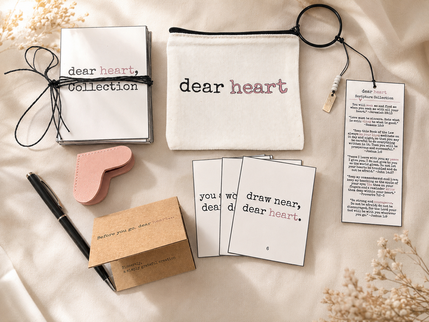 Dear Heart Verse Card Set