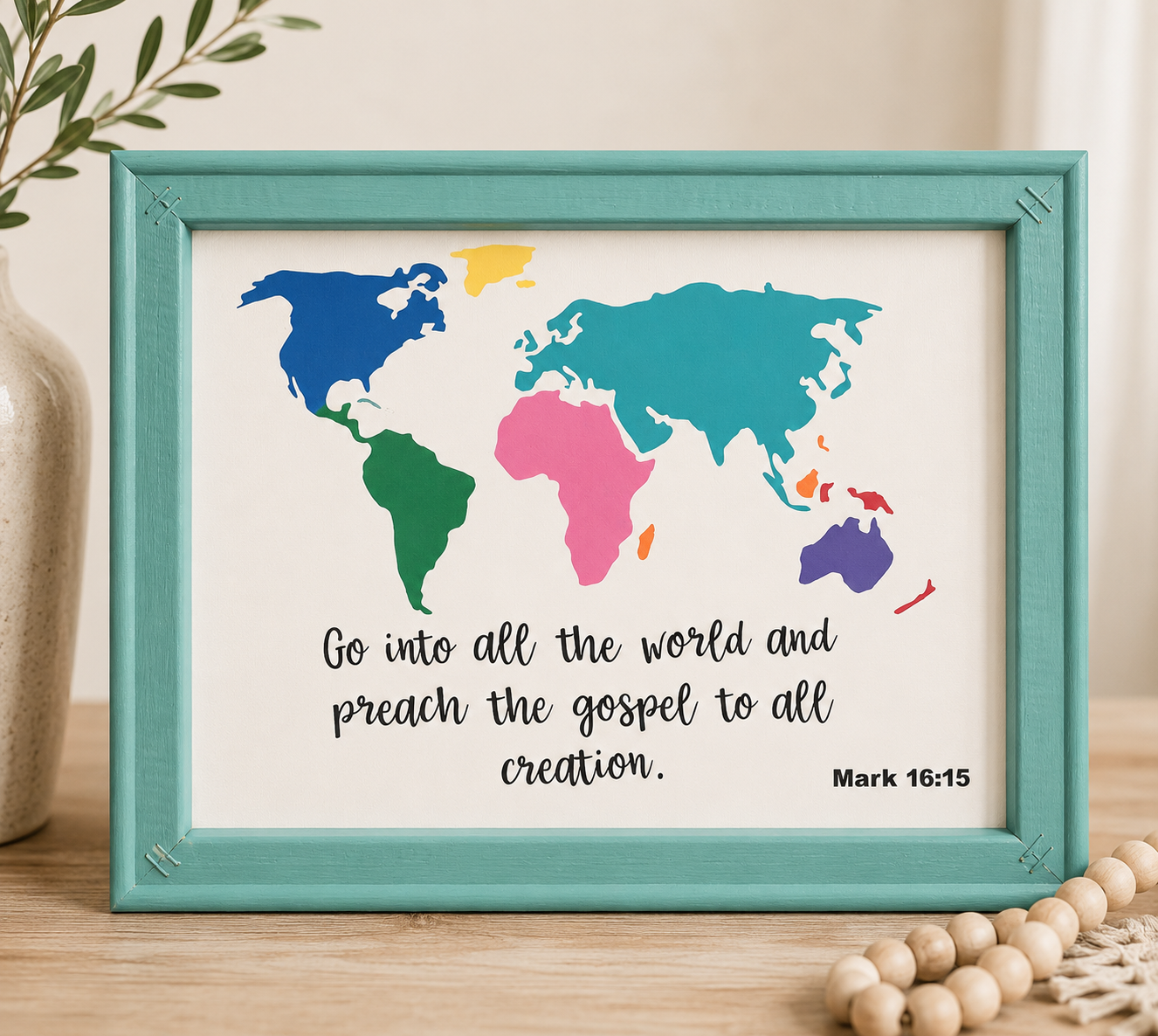 Hand Painted Wall Art