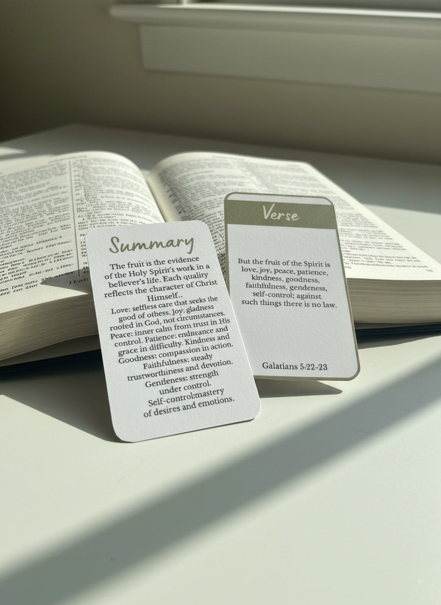 Emotion-Themed Scripture Cards