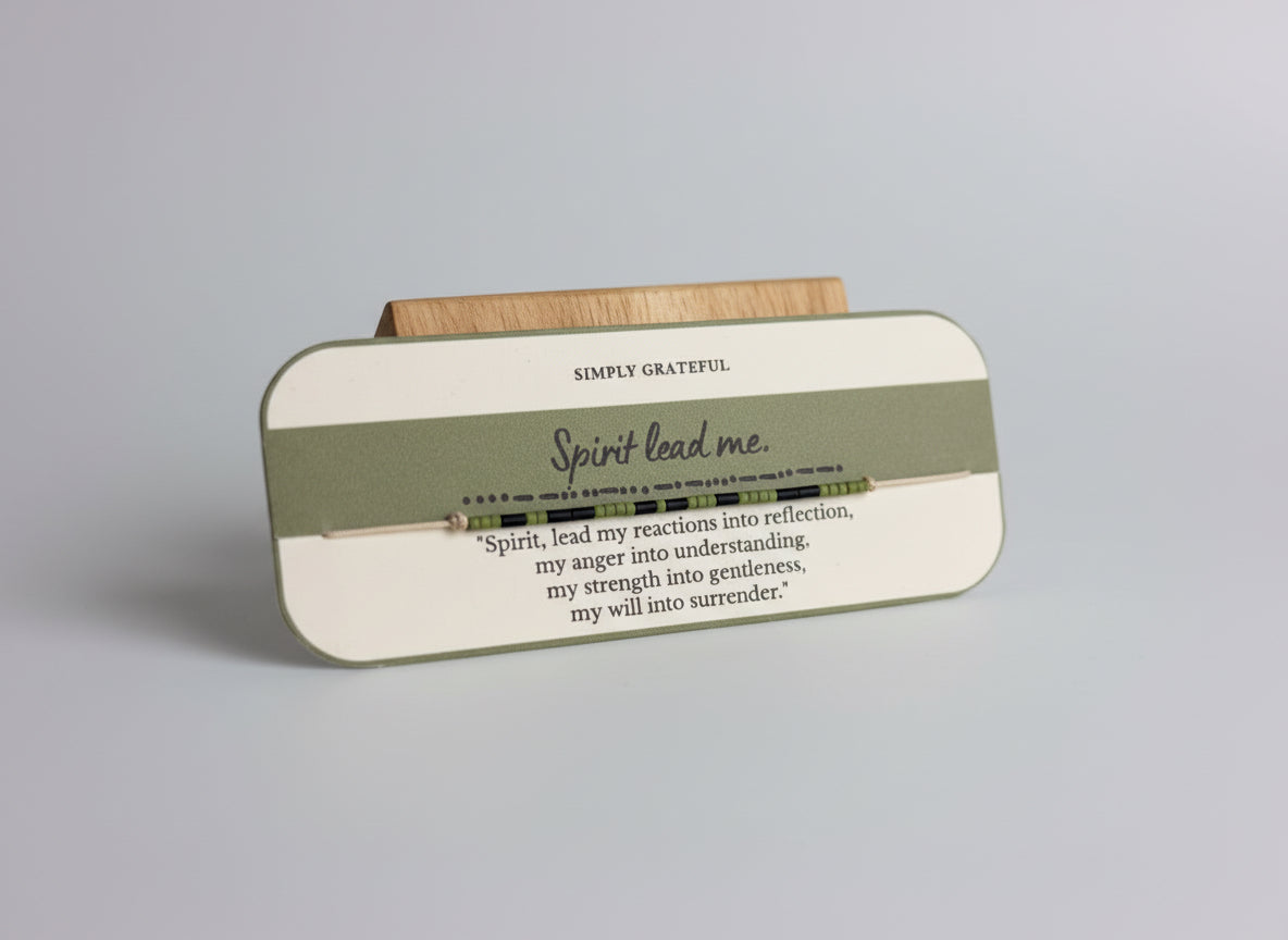 Custom Scripture Morse Code Bracelet