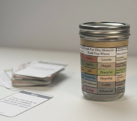 Emotion-Themed Scripture Cards – 77 Verses for 12 Emotions – Simply Grateful